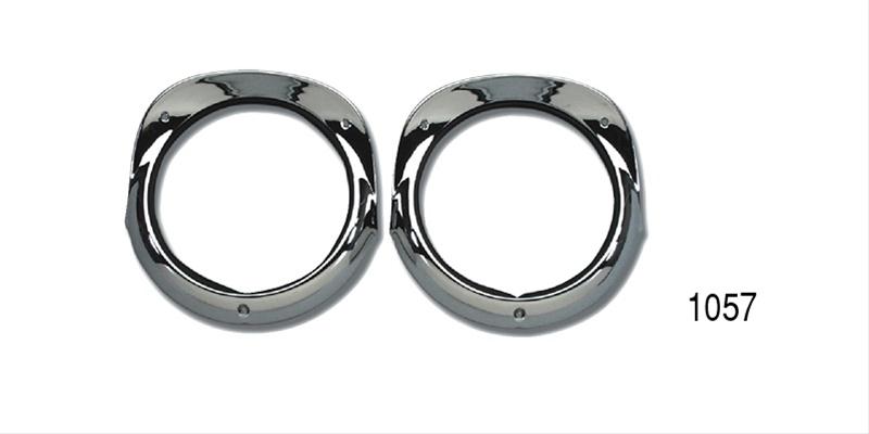 Danchuk 1057 Danchuk Replacement Headlight Bezels