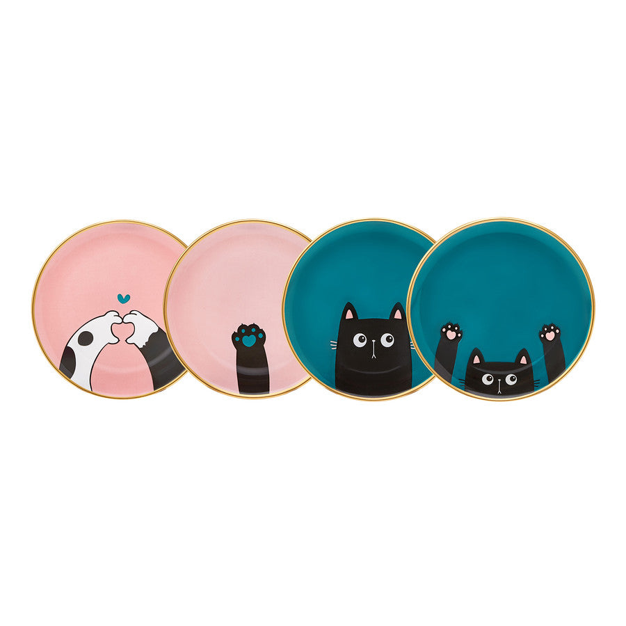 Karaca Paws Cake Set Of 4 153.03.06.7280