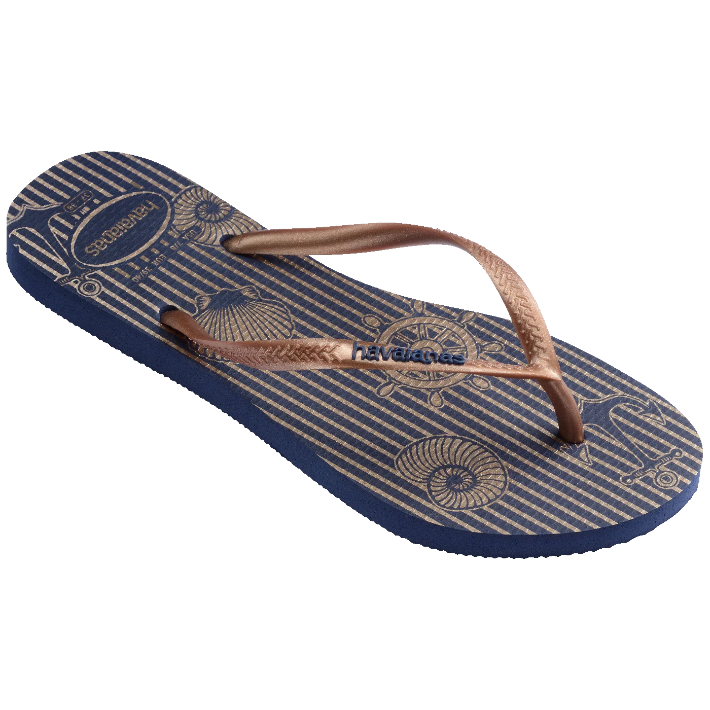 Chinelo Havaianas Slim Nautical