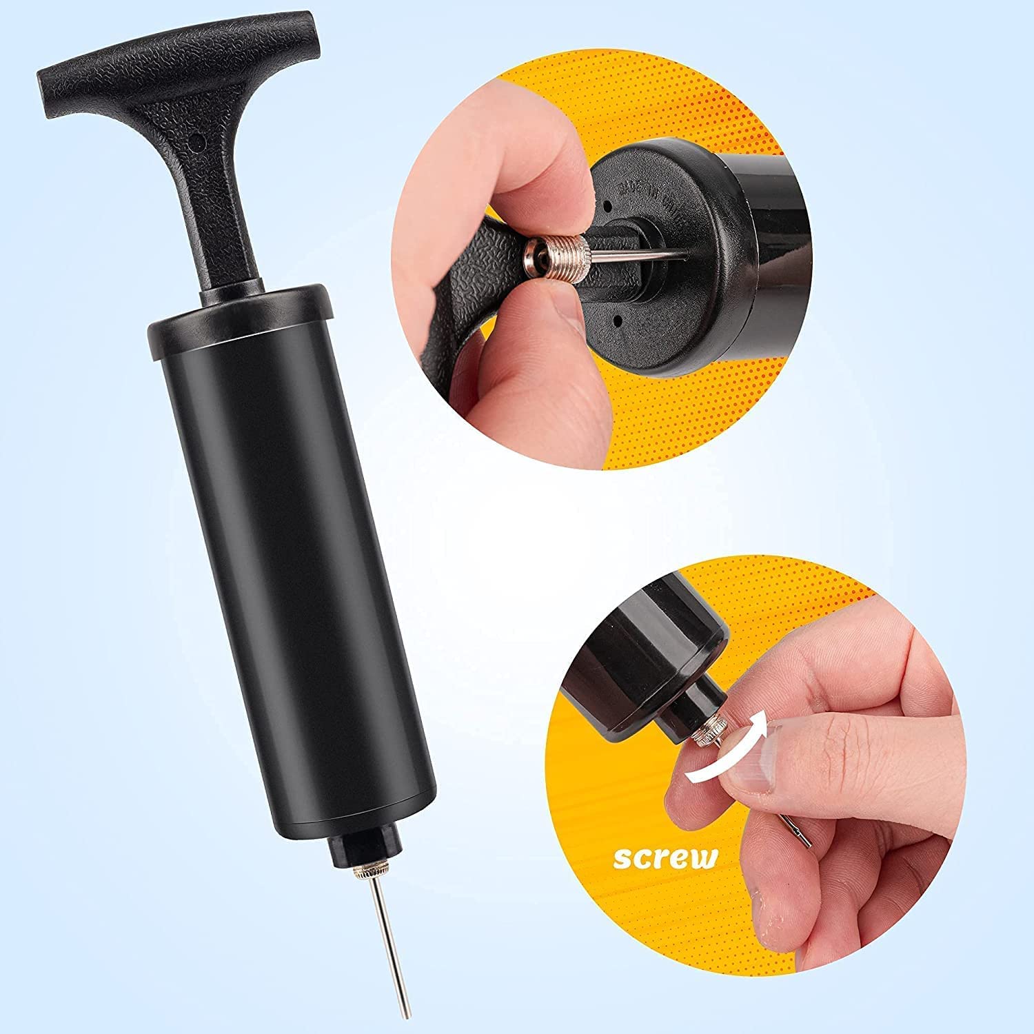 Mic Micsoa Playground Balls Kickballs 8.5 Inch， Rainbow Playground Ball Set for Kids and Adults， Dodgeball Kick Balls Handball for Indoor and Outdoor Schoolyard Games with Hand Pump(4 Pack)