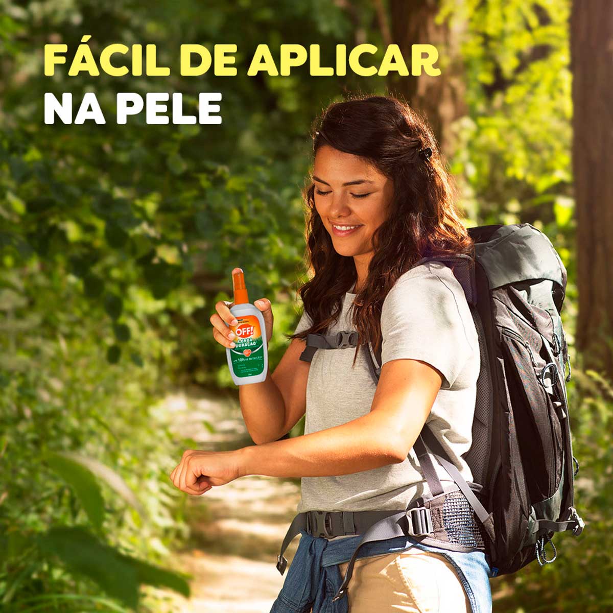 Repelente de Insetos Locao Off! Active Longa Duracao Squeeze 100ml