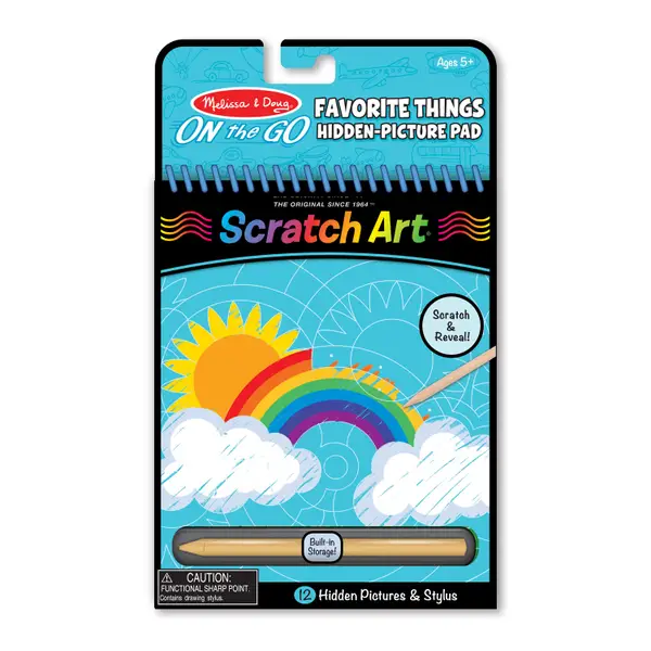 Melissa and Doug Favorite Things Hidden Picture Pad