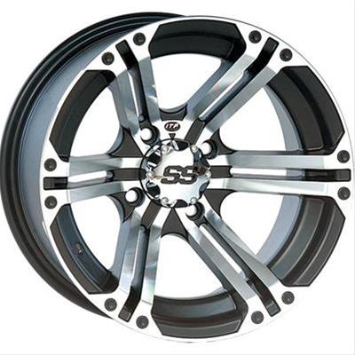 ITP 1228366404B ITP SS212 Black Machined Alloy Wheels