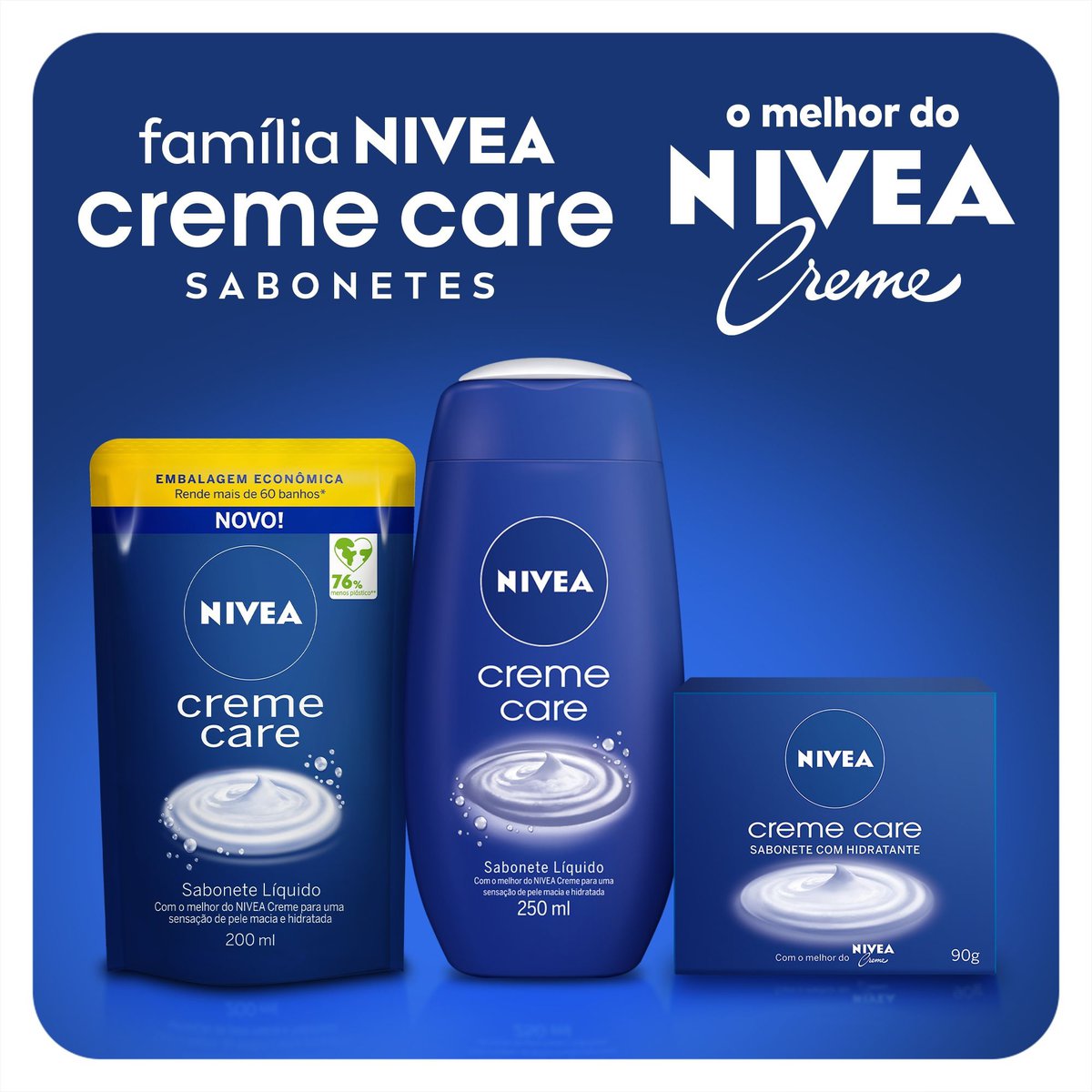 Sabonete em Barra NIVEA Creme Care 90g