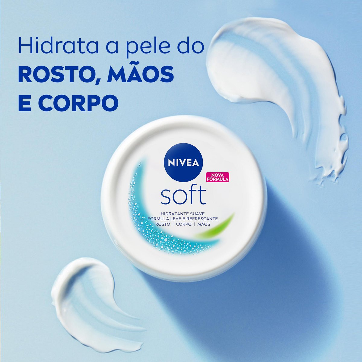 Creme Hidratante NIVEA Soft 97g