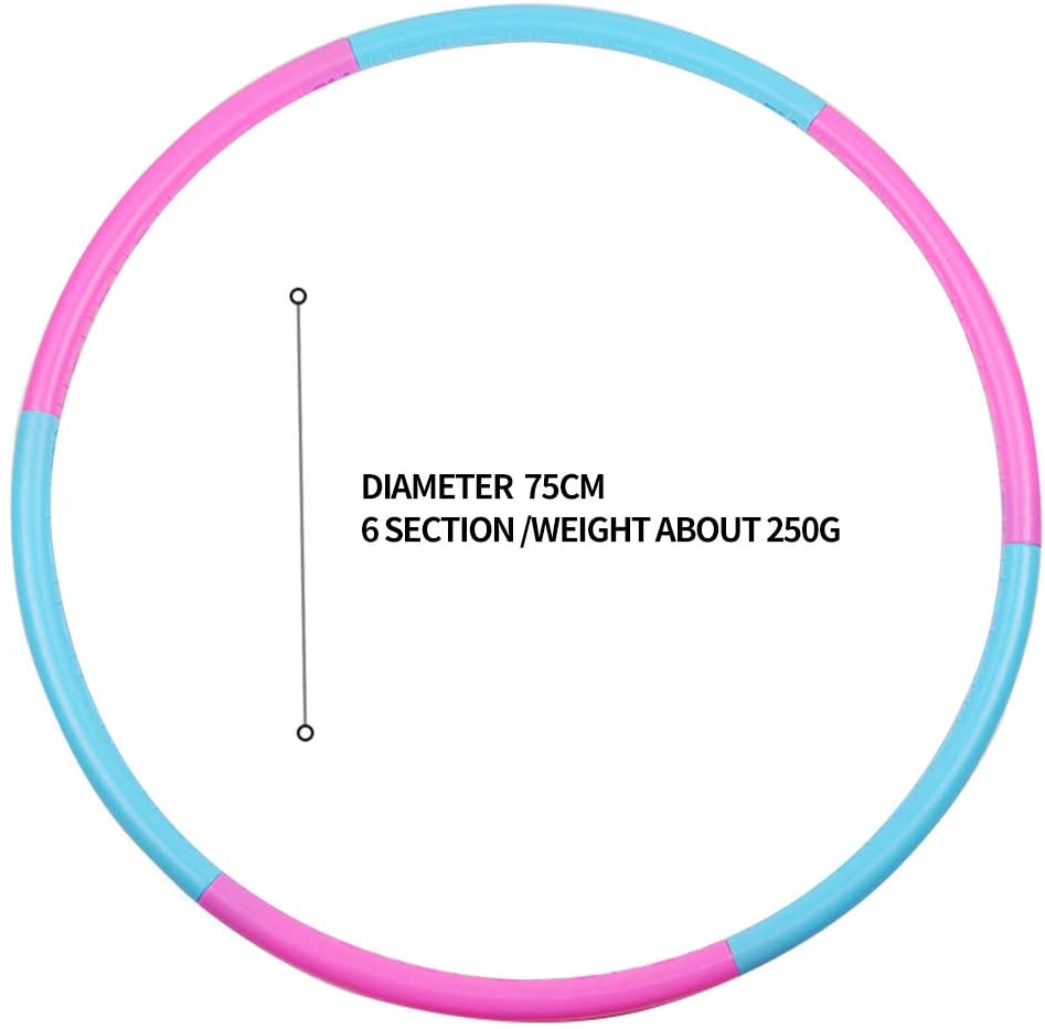 Detachable Hula Hoop and Jump Rope for Kids - Great for Indoor and Outdoor Sports for Children of all ages