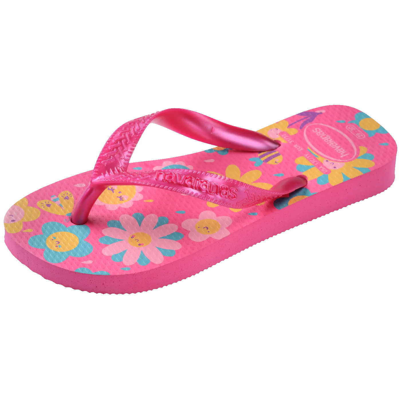 Chinelo Havaianas Infantil Flores