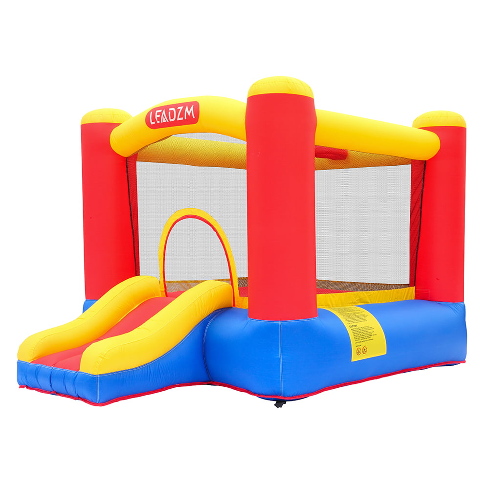 Zimtown Inflatable Bounce House， Kids Small Jumper Bouncer with Air Blower