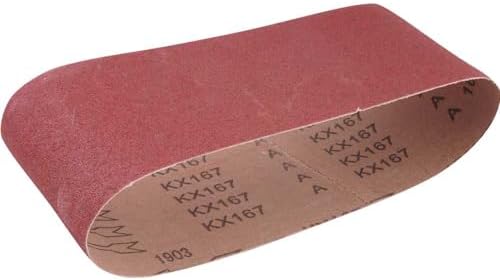 Cinta De Lixa, 100 Mm X 610 Mm, G 100, Pano Resinado, Com 10 Pe?as, Vonder.