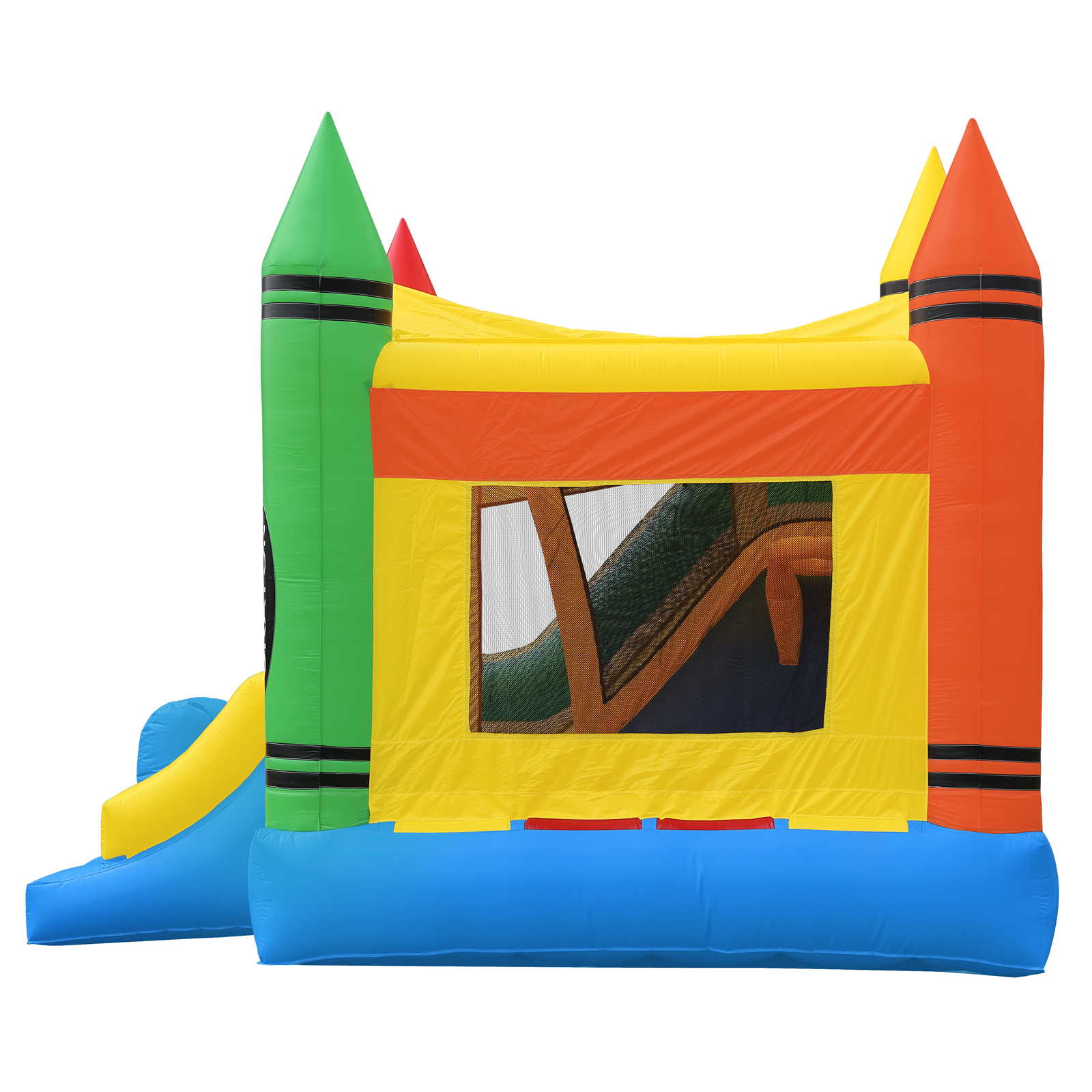 Inflatable HQ Commercial Grade PVC Crayon Jump Bounce House