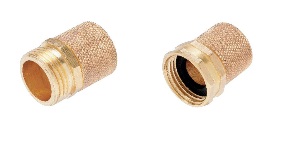 Orbit Ultimate Brass Male and Female Hose Mender Set