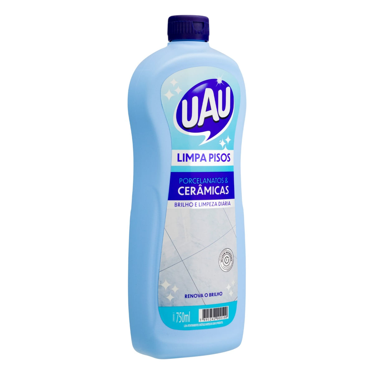 Limpador para Pisos Porcelanato e Ceramica Uau 750ml