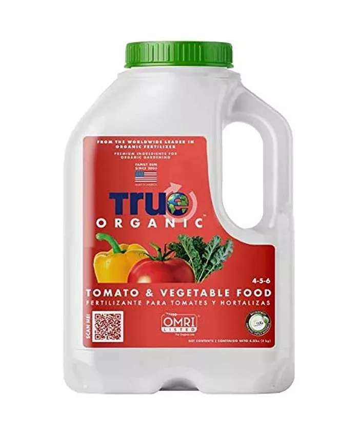 TRUE Organic Tomato Vegetable Plant Food for Organic Gardening 4.5lb