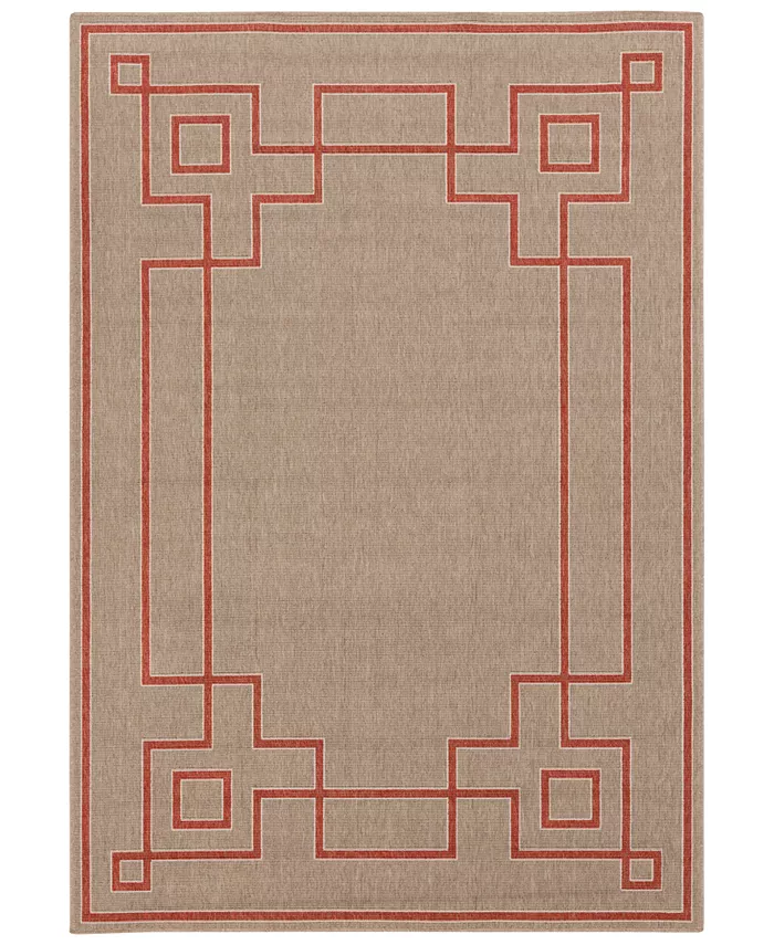 Surya Alfresco ALF-9633 Rust 7'3