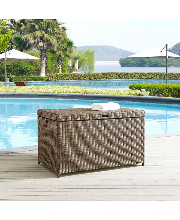 Crosley Bradenton Wicker Storage Bin