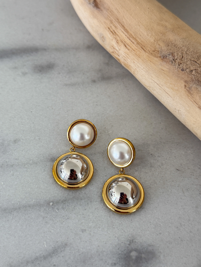 PRE-ORDER Luxe Pearl Earrings apx 4/30