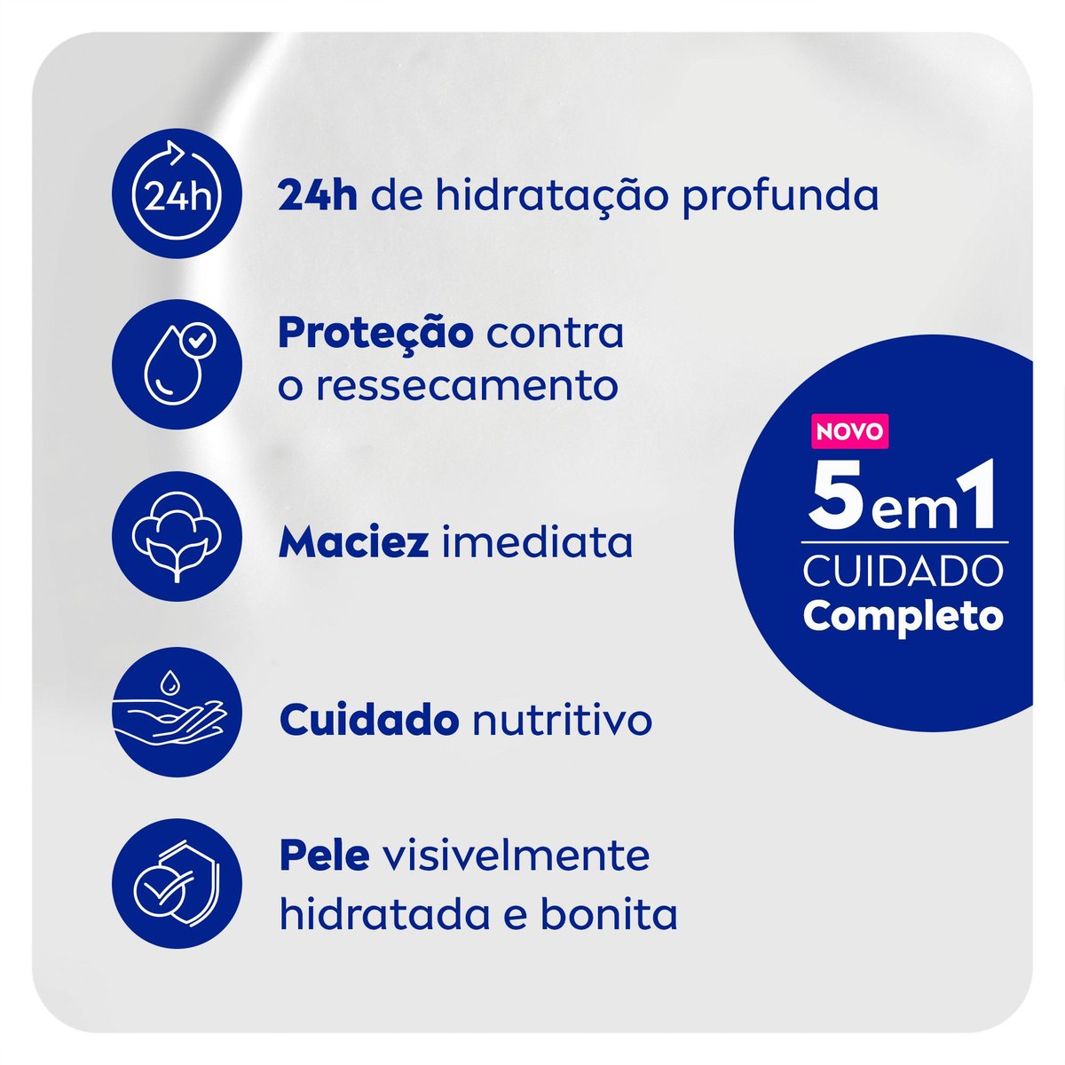 Hidratante para Banho Milk NIVEA 250ml
