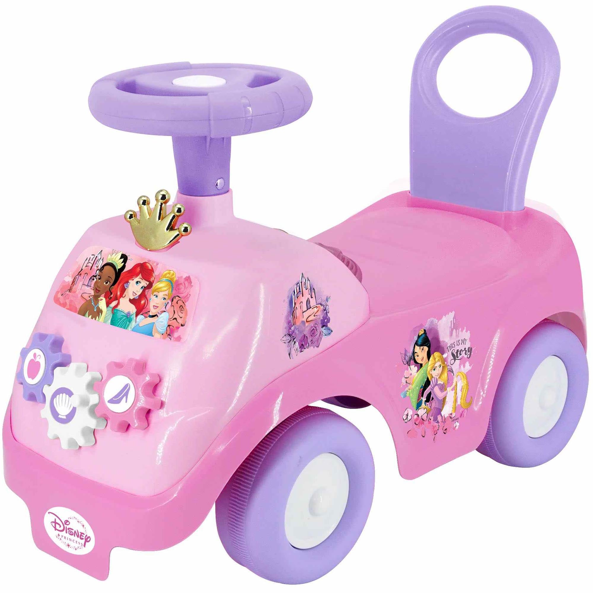 Disney Light N' Sounds Activity Princess Unisex Foot-to-Floor Ride-on