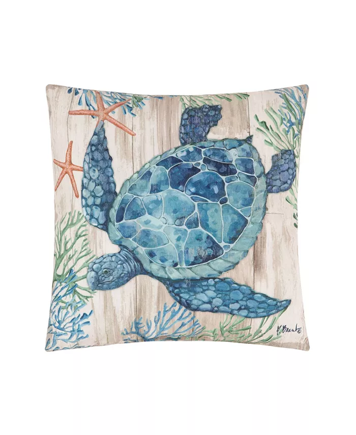 CandF Home C F Home ClearWater Sealife Indoor Outdoor Pillow