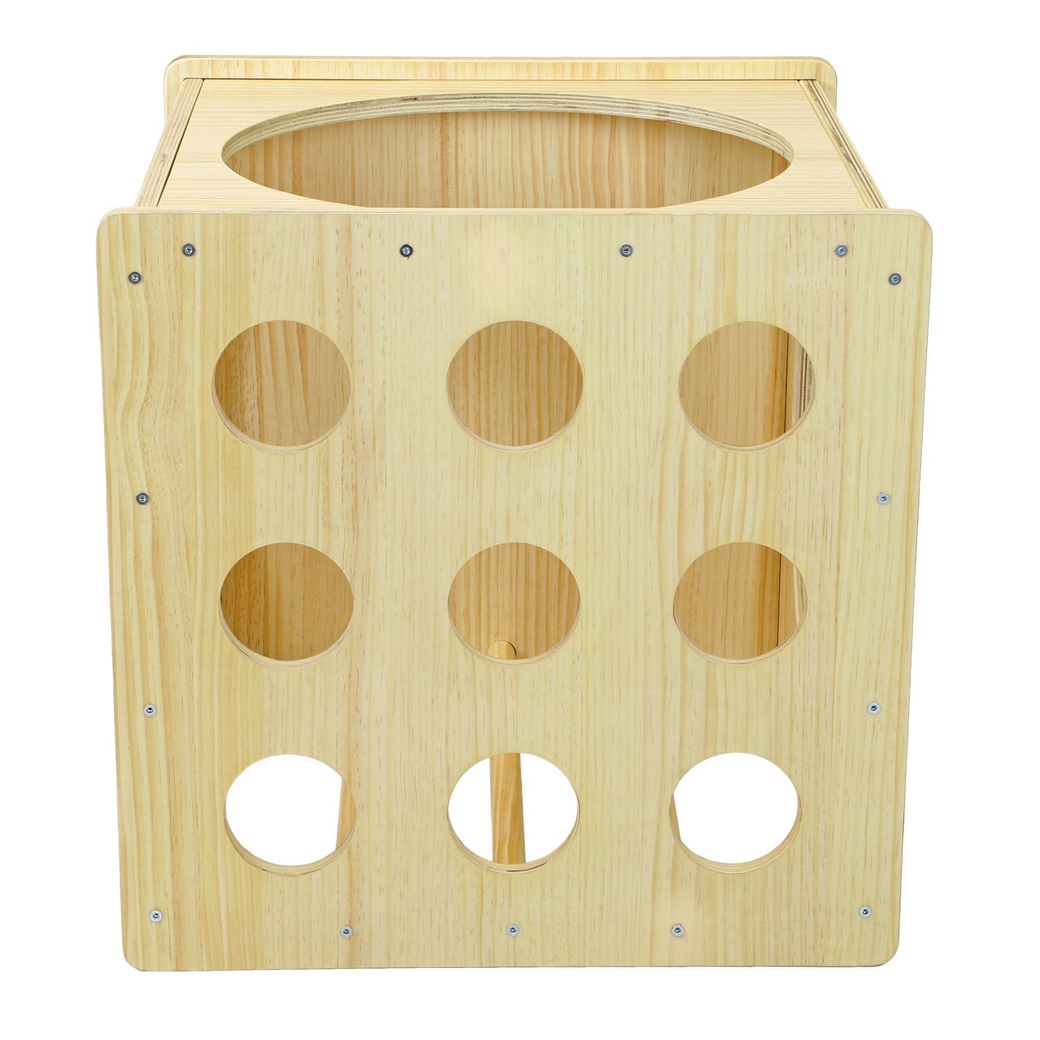 Clevr Wooden Cube Climber for Kids Toddlers Climbing Toy Activity Center Indoor