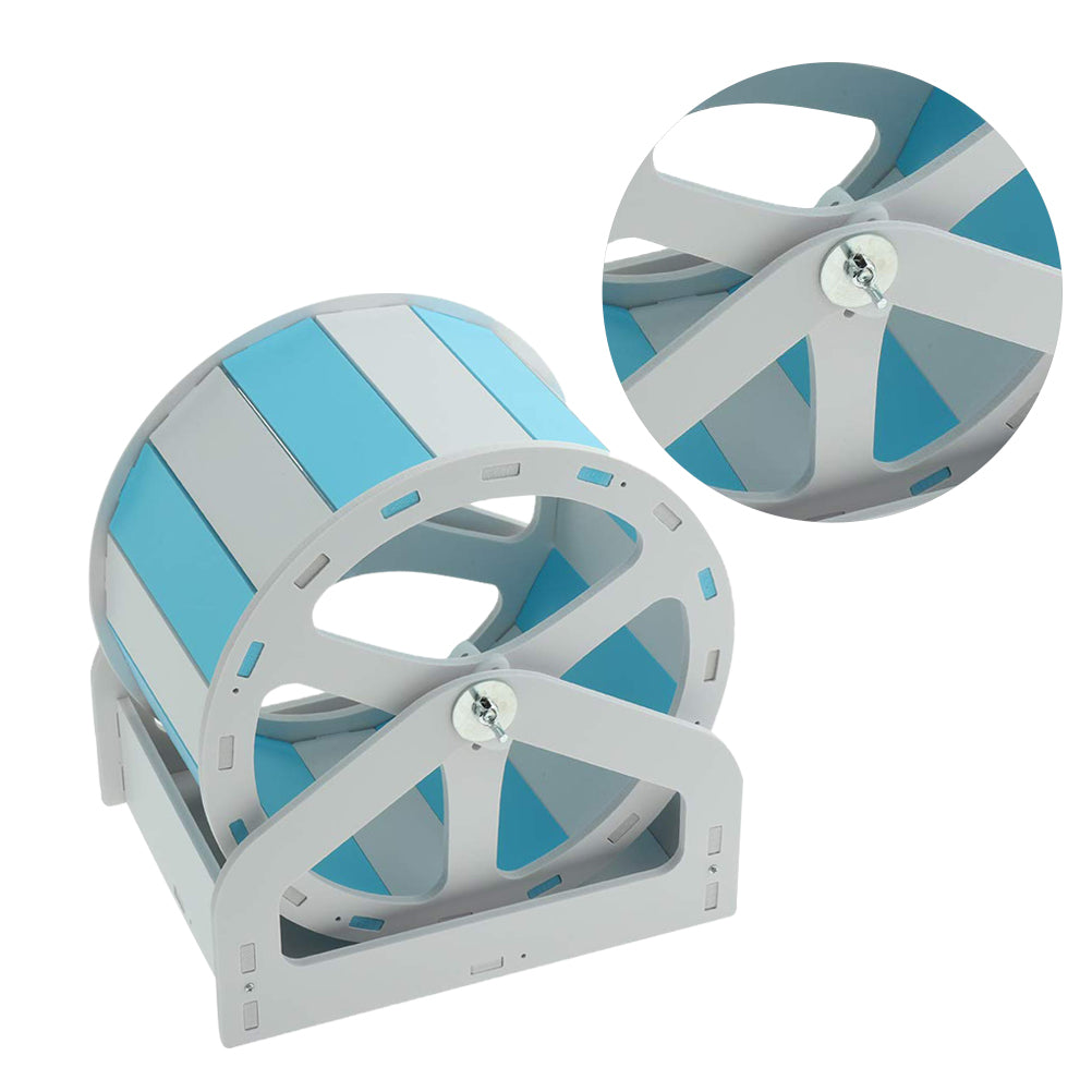 Hemoton Hamster Wheel Exercise Wheels Small Running Stuff Hedgehog Accessories Cage Quiet Animal Stand Pet