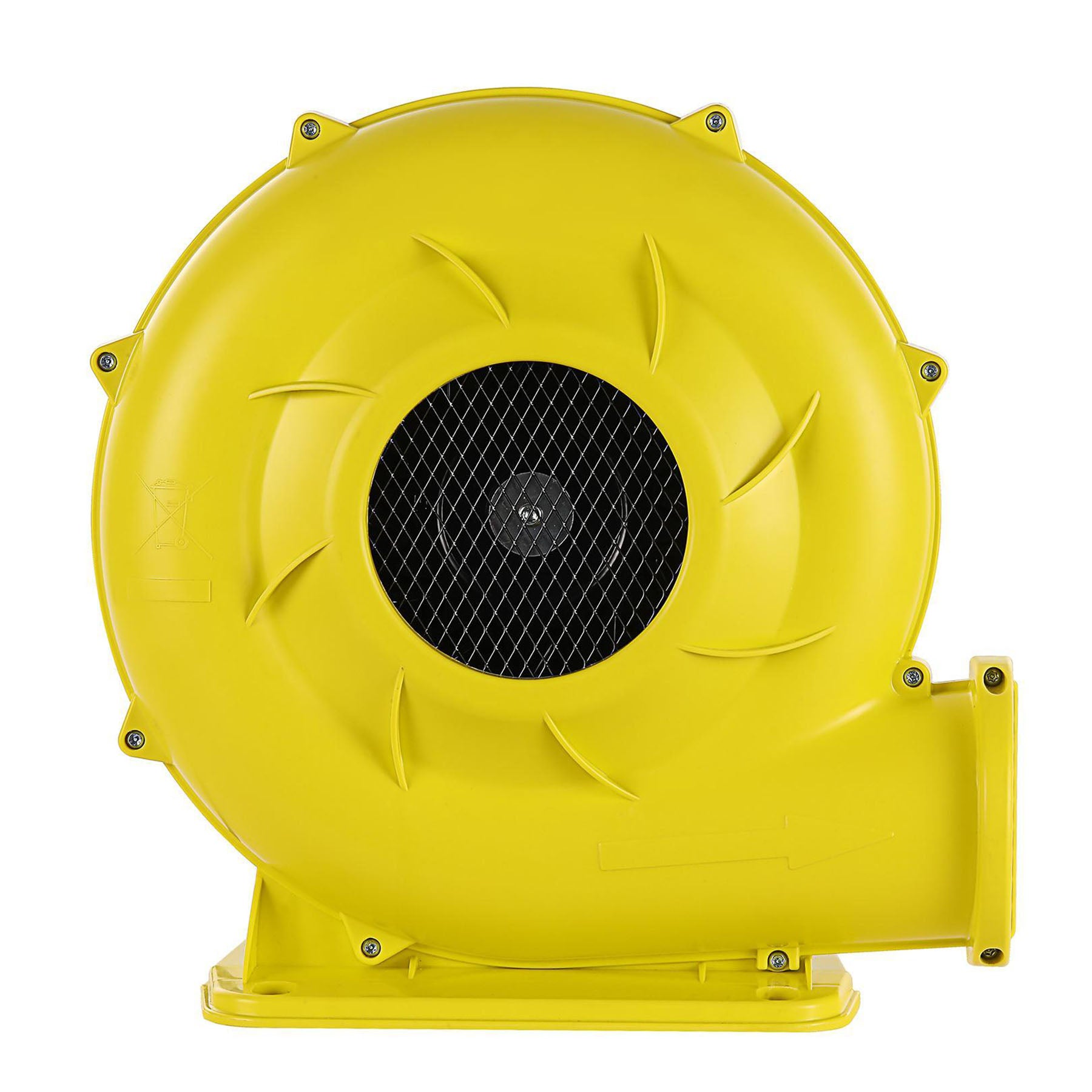 450W/0.6HP Bounce House Air Blower Suitable for Outdoor Trampoline/Water Slide/Air Sofa/Painting Room Outdoor Inflatable Electric Air Pump Fan Commercial Blower