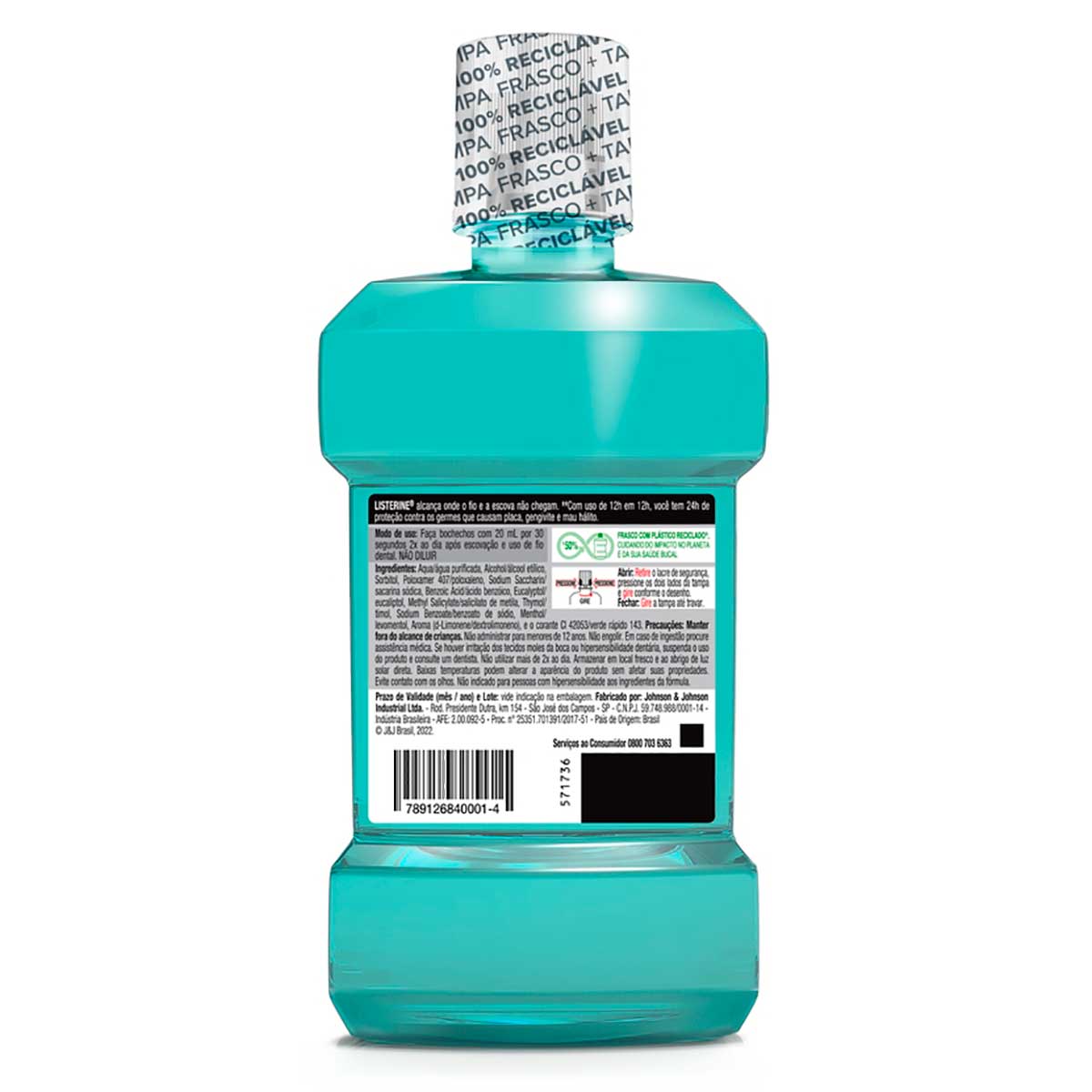 Enxaguante Bucal Listerine Cool Mint 250ml