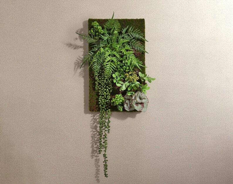 Artificial Plant Succulent Wall Art | Succulent Wall Art | Wall Decora