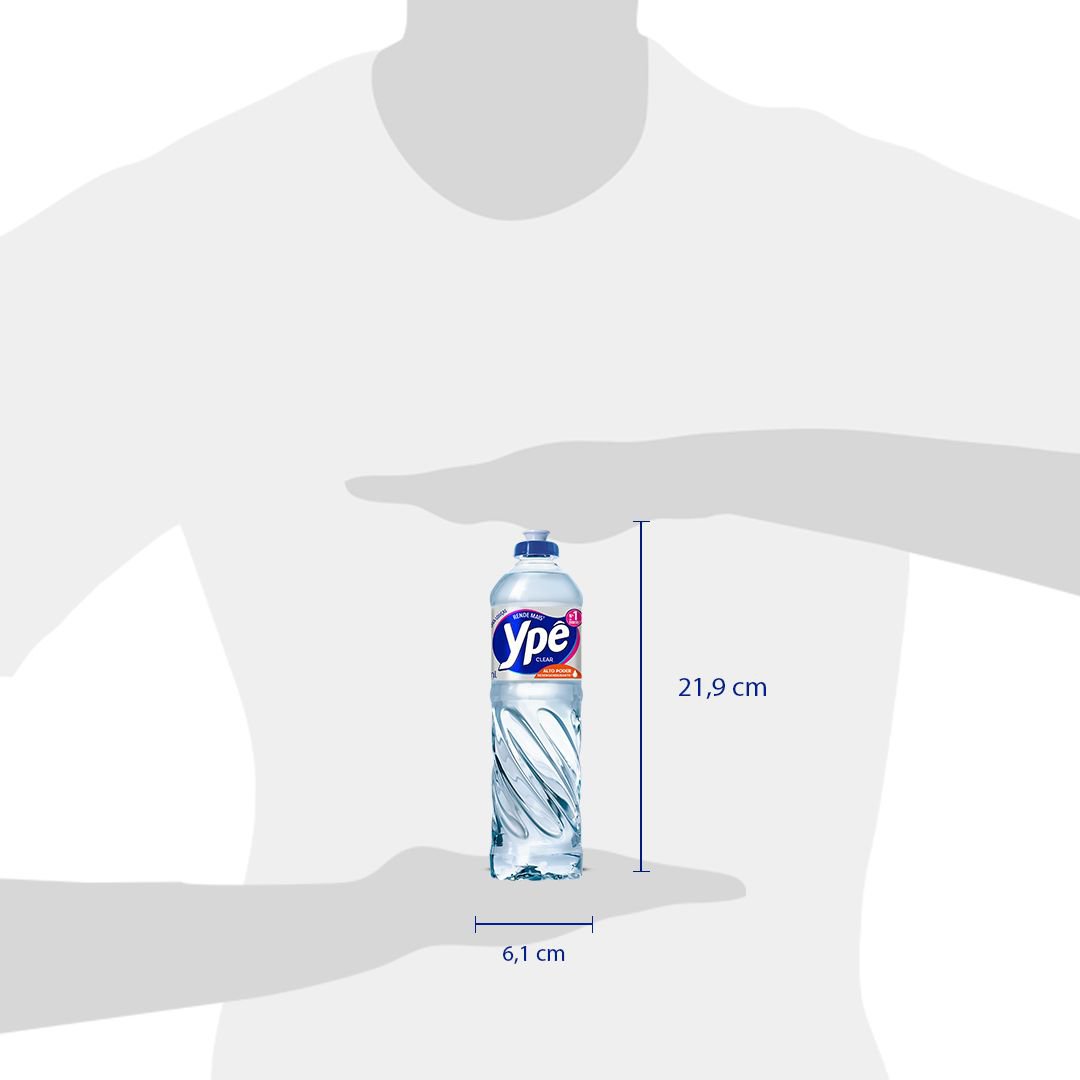 Detergente Ype Clear 500ml