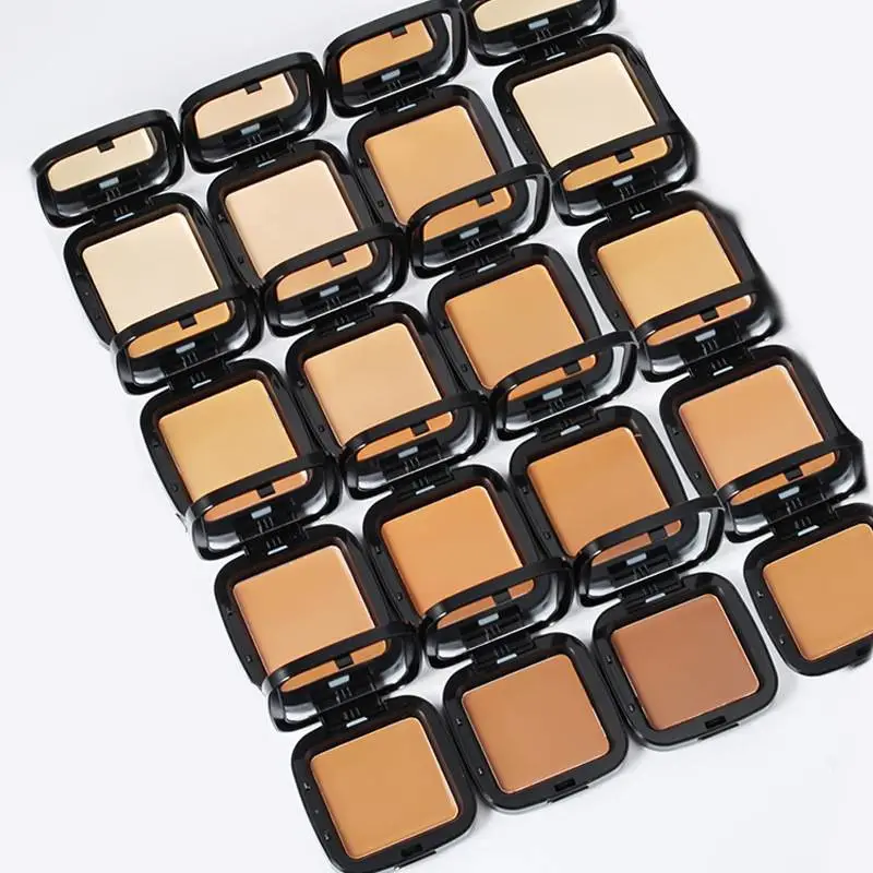 No Logo Custom Press Powder Palette Face Contour Private Label Bronzer Makeup
