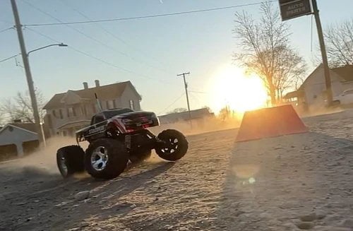 RC Car Ramp Heavy Duty Fly Wheels Stunt Ramps for Trucks and Cars