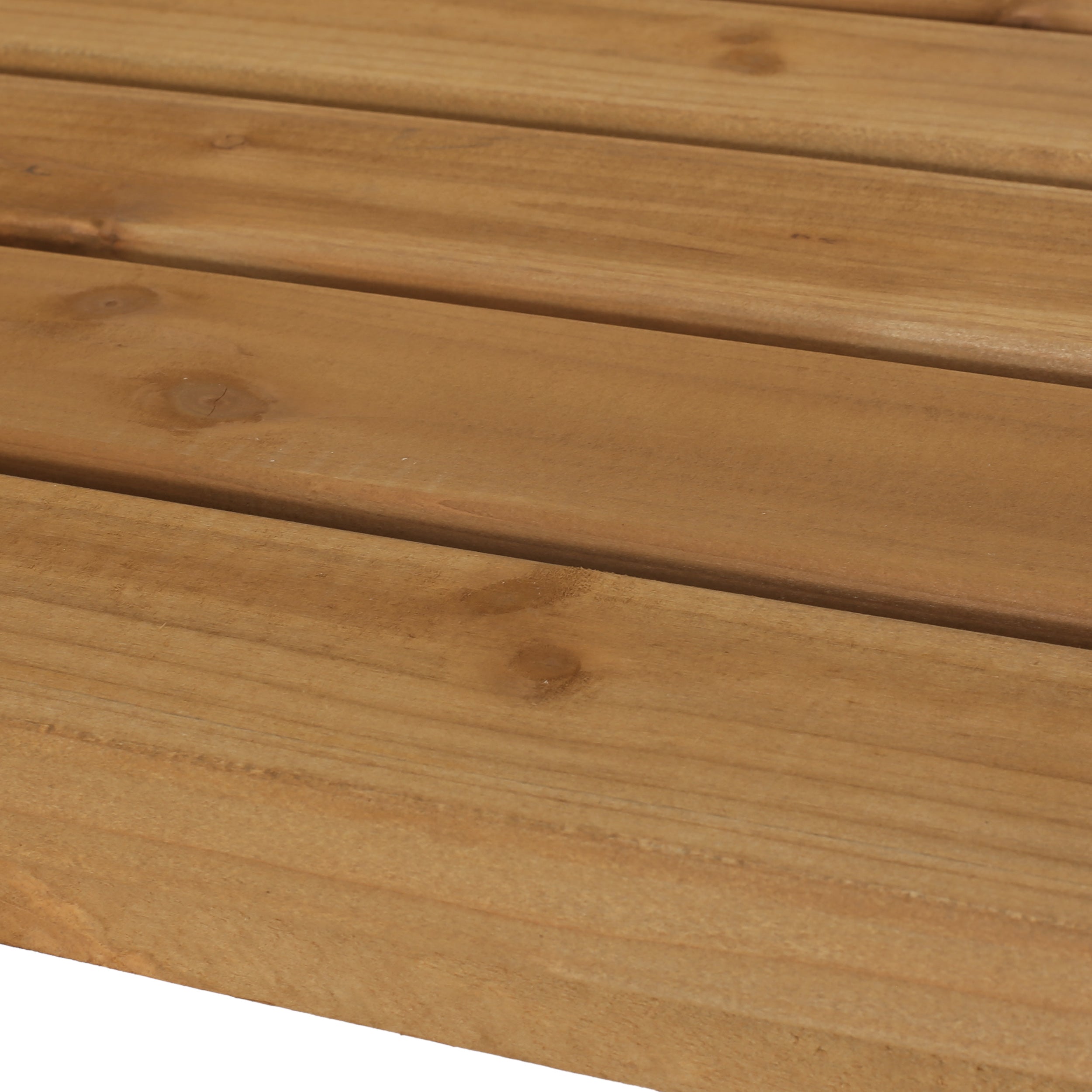 Skyline Outdoor Pine Wood Planter Bench