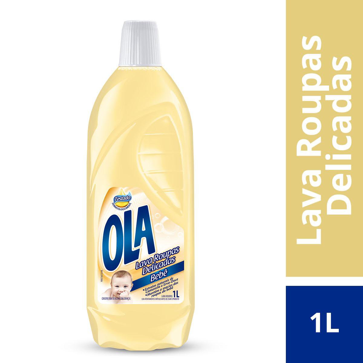 Sabao Liquido para Roupas Ola Bebe 1000ml