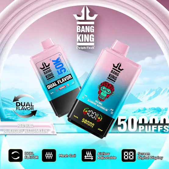 🔥 Bang King 50K Puffs Double Flavours Disposable Vape