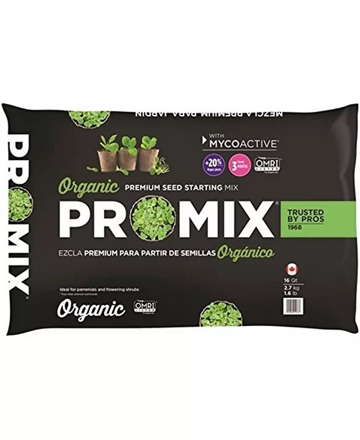 Premier Horticulture Inc PRO-MIX Organic Seed Starting Mix， 16 Quart