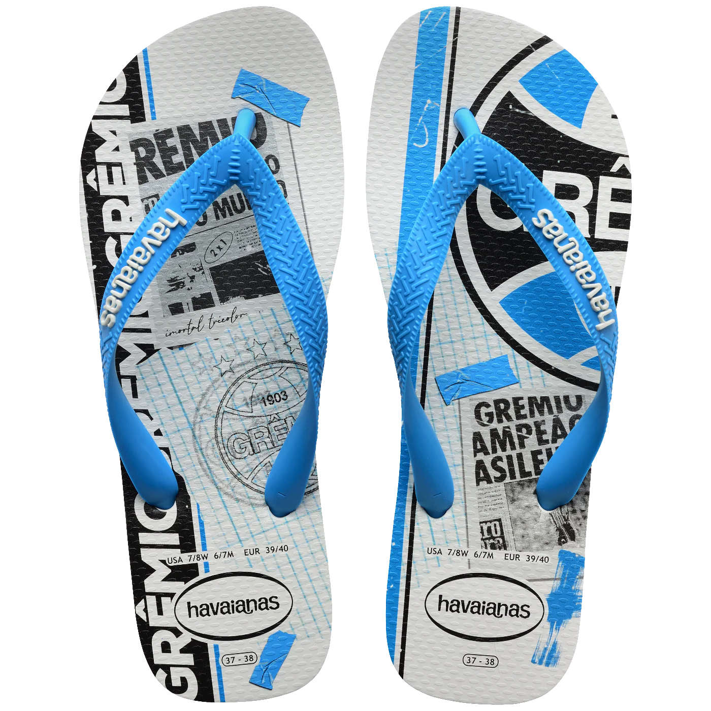 Chinelo Havaianas Top Times Grêmio