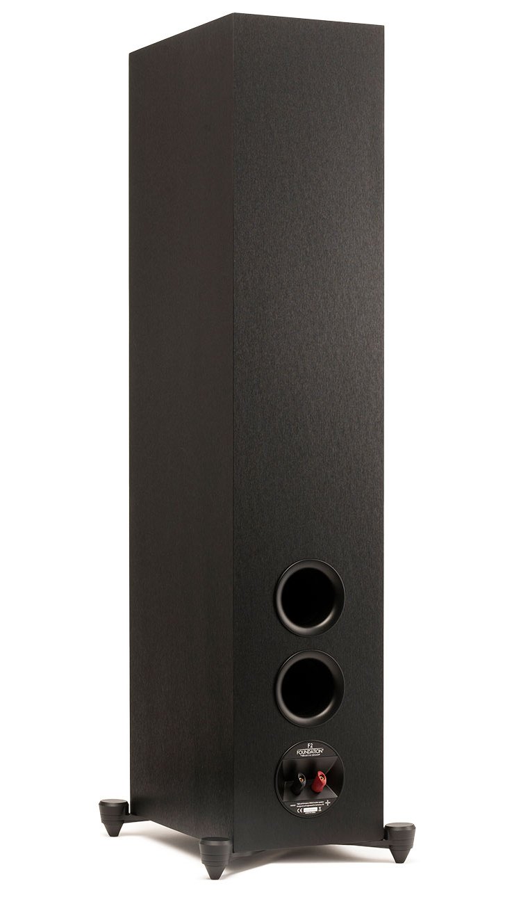MartinLogan Motion Foundation F2 Floor Standing Speaker in Black (Each)
