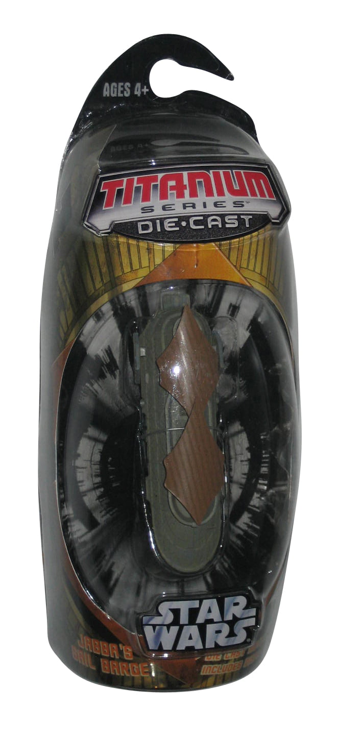 Star Wars Titanium Series (2006) Jabba's Sail Barge Die-Cast Toy Vehicle