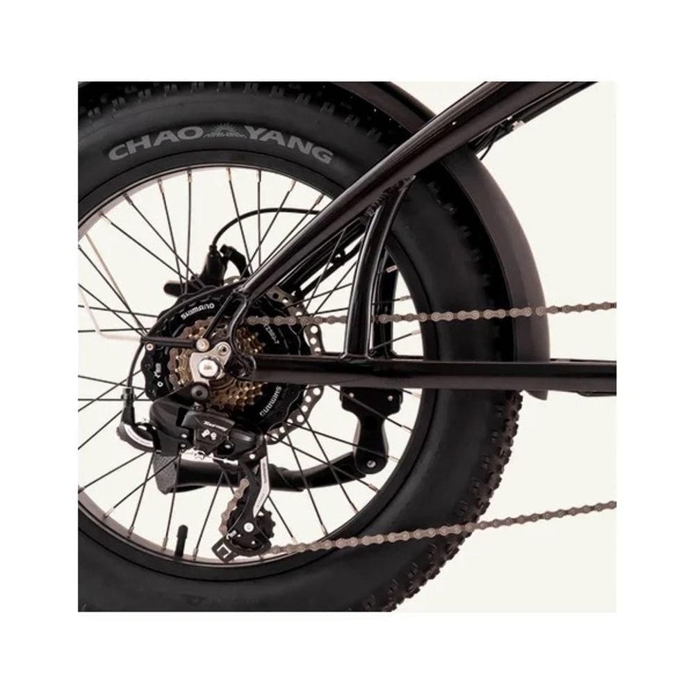 Bicicleta Elétrica Oggi Streetgo 20 S17 Shimano Tourney 7v Cor Preta