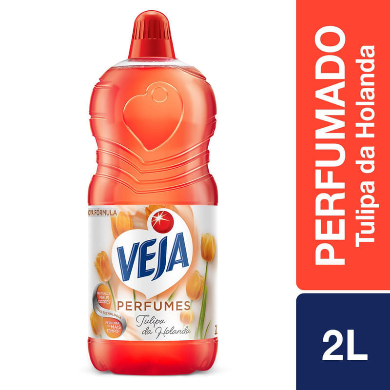 Limpador Perfumado Veja Tulipa da Holanda - 2L