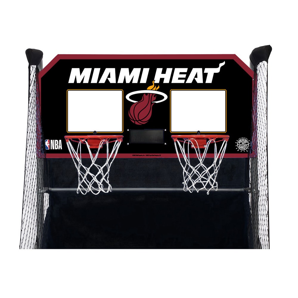 Pop-A-Shot Miami Heat Home Dual Shot Basketball Game