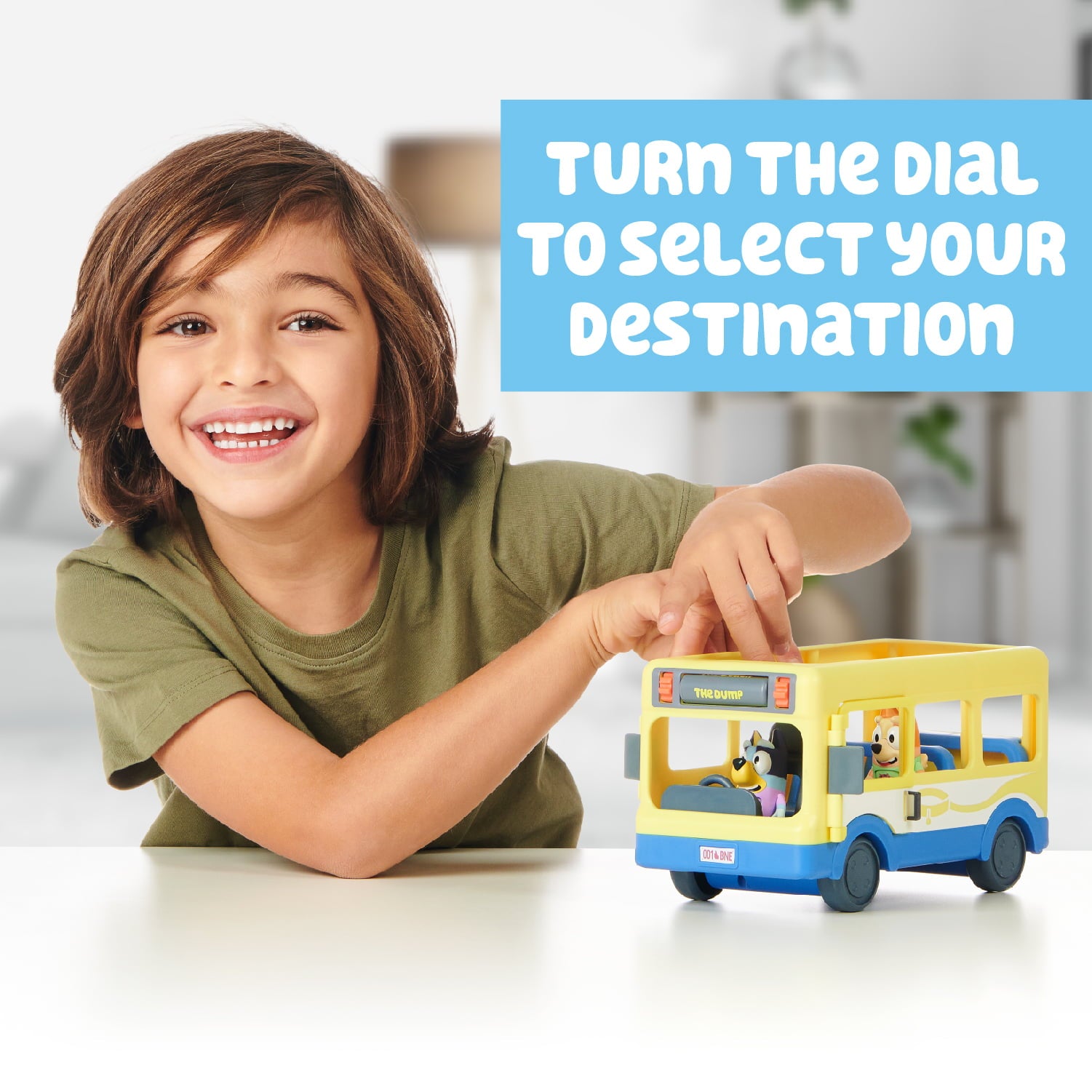 Bluey， Adventure Bus， Bus Vehicle Bluey and Bingo 2.5-3