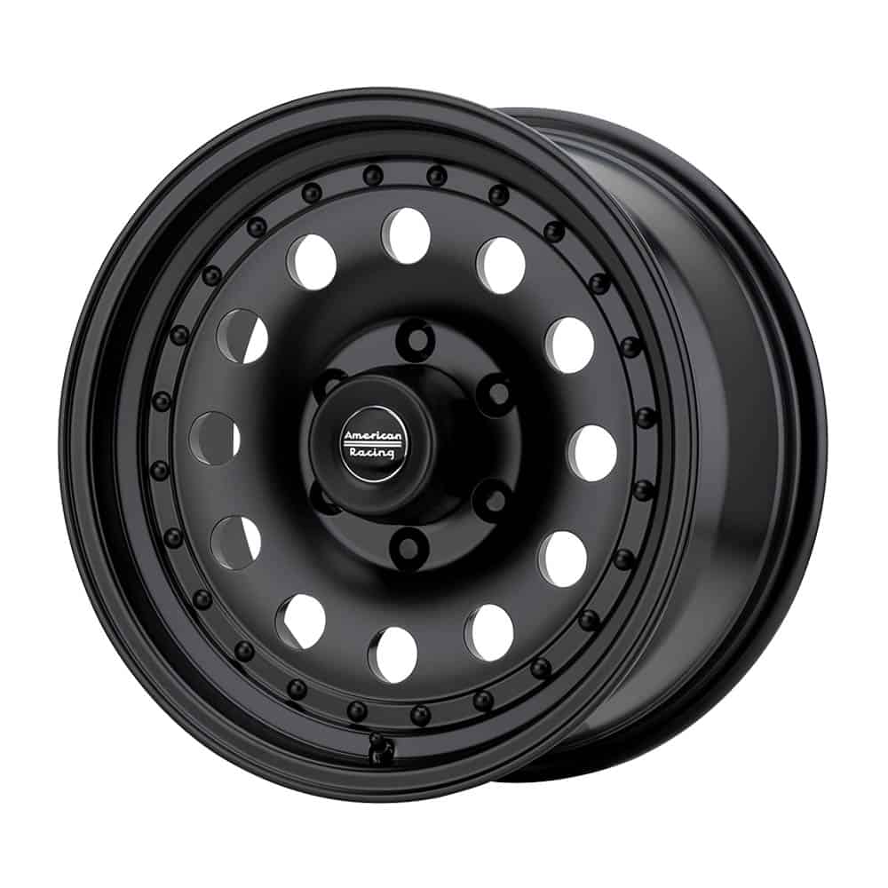American Racing AR62 OUTLAW II AR62 15X7 5X4.75 S-BLK -6MM