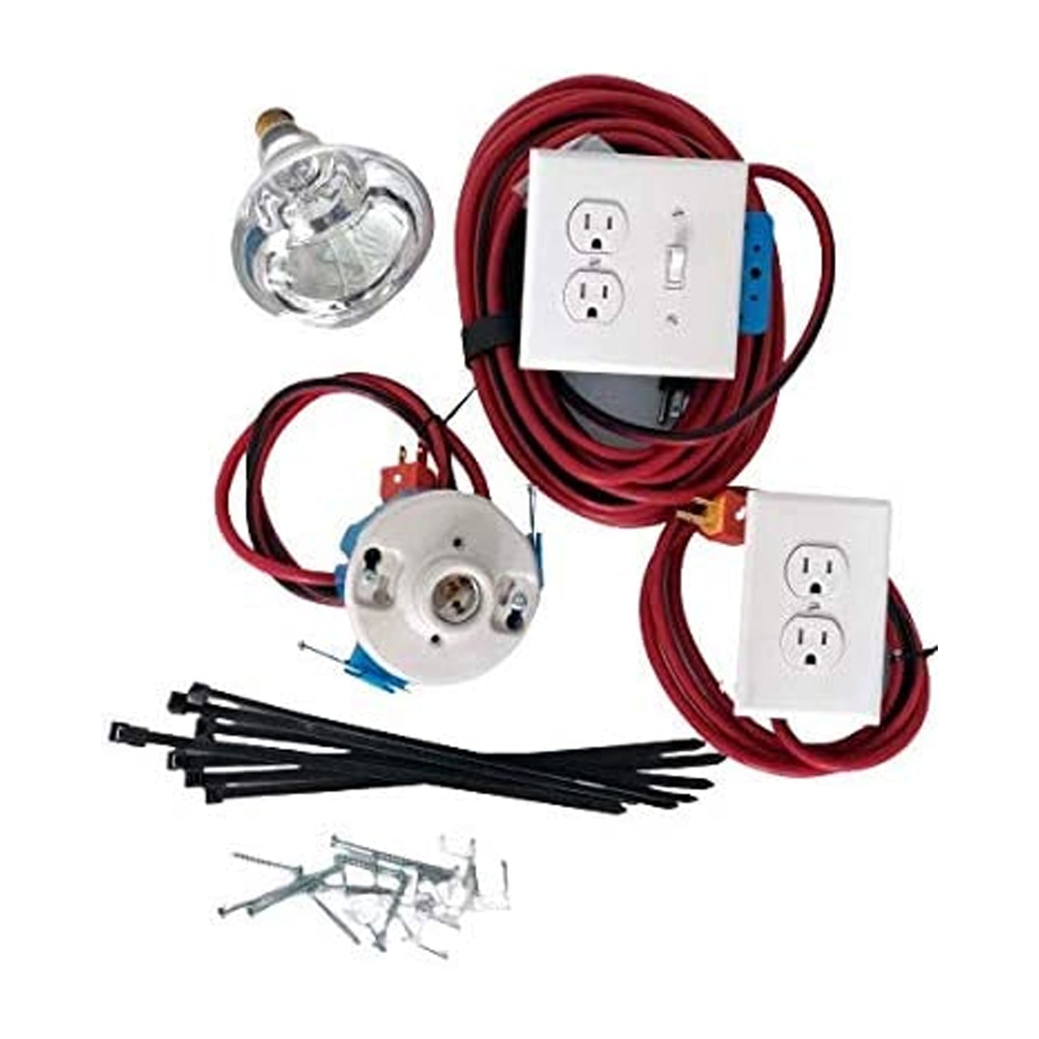 OverEZ Chicken Coop Electrical Heater Package Poultry Raising Supplies