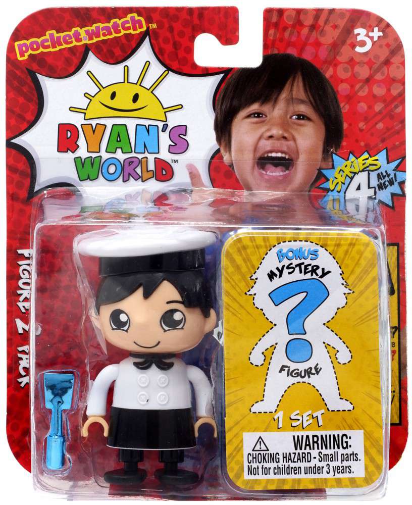 Ryan's World Series 3 Chef Ryan and Mystery Action Figure 2-Pack