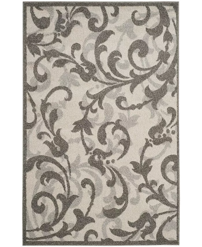 Safavieh Amherst Ivory and Grey Outdoor Area Rug Collection