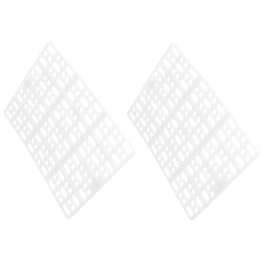 TureClos Anti-slip Pet Feet Mat Plastic Grids Pet Relax Pad Animal Cage Hole Cushion