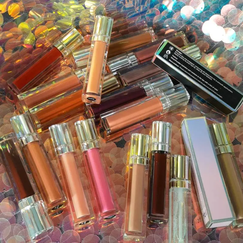 DIY custom label vegan makeup waterproof long lasting matte liquid lipstick lipgloss