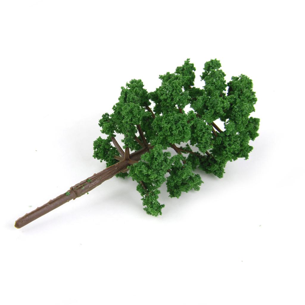 60pcs model trees 1/150 for crafts， wargames， war gaming scenery or building diorama scenics，