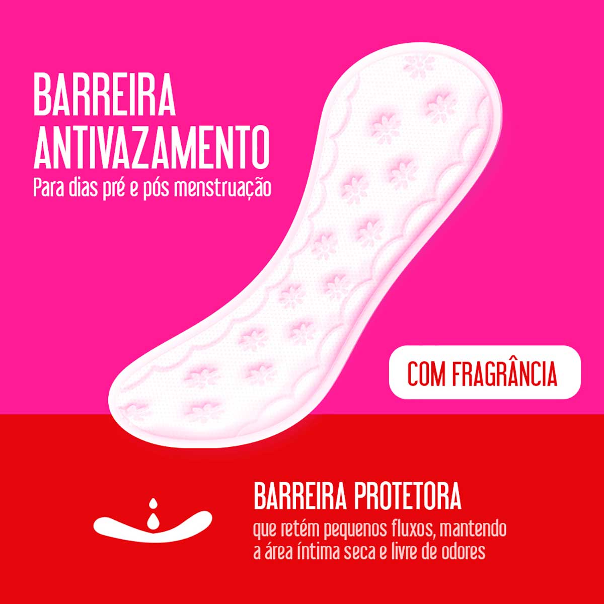 Protetor Diario Carefree Protecao com Perfume 80 unidades